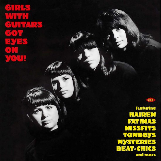 Cover for Girls with Guitars Got Eyes on You / Various (LP) (2024)