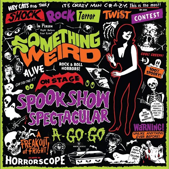 Spook Show Spectacular A-Go-Go (ORANGE VINYL) - Something Weird - Muziek - MODERN HARMONIC - 0090771901811 - 12 oktober 2023