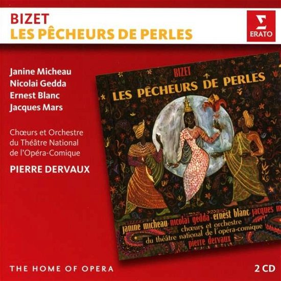 Bizet: Les Pecheurs De Perles (Home Of Opera) - Micheau / Gedda / Blanc / Mars / Dervaux / Opera Comique - Musiikki - WARNER CLASSICS / ERATO - 0190295934811 - perjantai 2. syyskuuta 2016