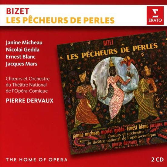 Bizet: Les Pecheurs De Perles (Home Of Opera) - Micheau / Gedda / Blanc / Mars / Dervaux / Opera Comique - Musik - WARNER CLASSICS / ERATO - 0190295934811 - 2. September 2016