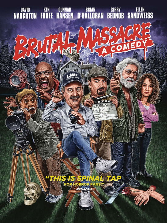 Cover for Brutal Massacre: a Comedy (Blu-ray) (2020)