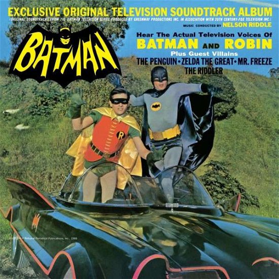 Cover for Riddle, Nelson / OST (Tv) · Batman (CD) (2014)