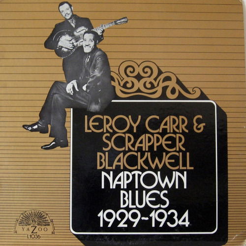 Cover for Carr,leroy / Blackwell,scrapp · Naptown Blues (LP) (2018)