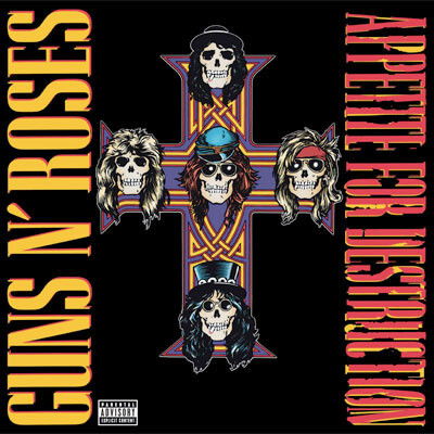 Guns N' Roses · Appetite for Destruction (LP) [Reissue, 180 gram edition] (2008)