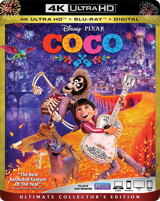 Cover for Coco (4K Ultra HD) (2018)