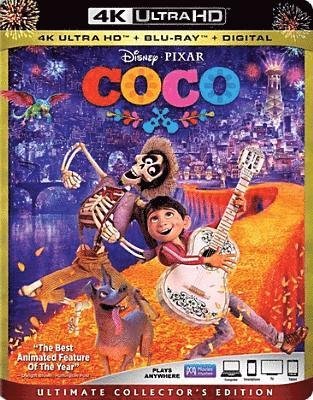 Cover for Coco (4K UHD Blu-ray) (2018)