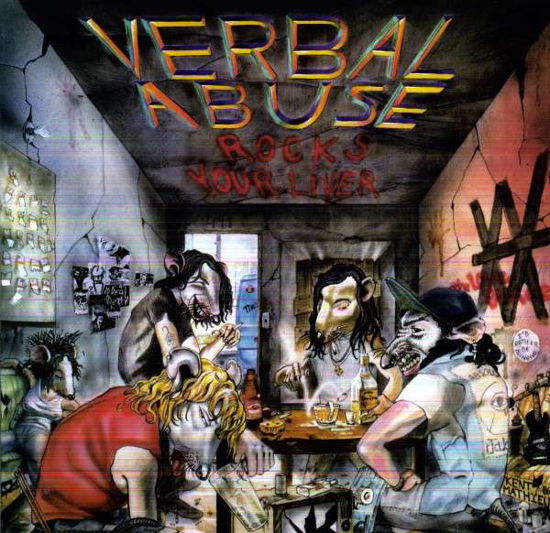Cover for Verbal Abuse · Verbal Abuse Rocks Your Liver (LP) (2011)
