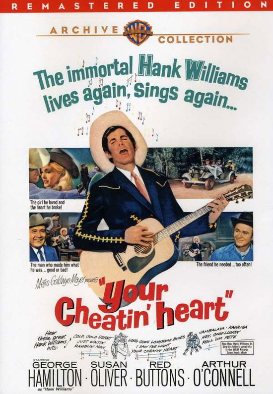 Cover for Your Cheatin Heart (DVD) [Remastered edition] (2010)