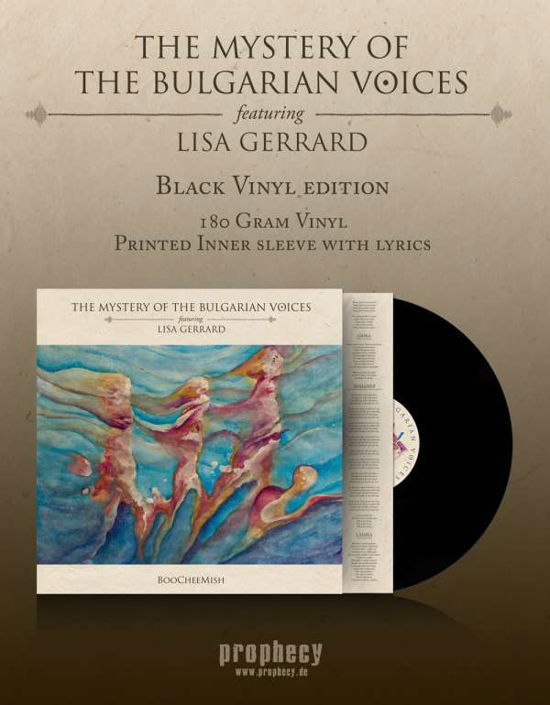 Cover for Mystery of the Bulgarian Voices Featuring Lisa Gerrard · Boocheemish (LP) [Ltd. Vinyl edition] (2018)