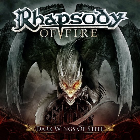 Cover for Rhapsody of Fire · Dark Wings of Steel (Clear Vinyl) (LP) [Limited edition] (2013)