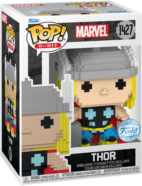 Cover for Marvel: Funko Pop! 8-Bit · Marvel POP! 8-Bit Vinyl Figur Thor 9 cm (Toys) (2024)