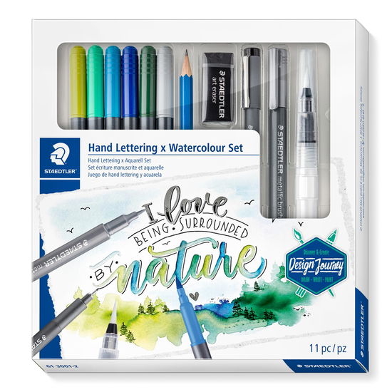 STAEDTLER Design Journey Handlettering x Aquarel - Staedtler - Merchandise - Staedtler - 4007817076811 - May 1, 2024