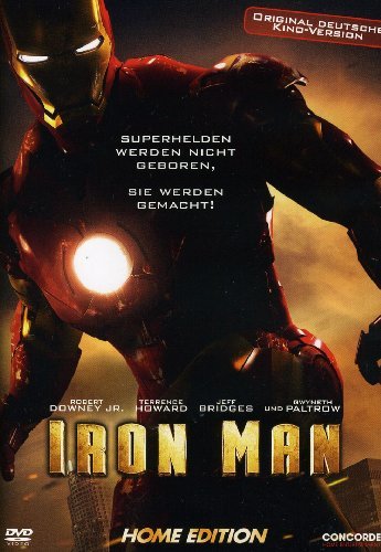 Cover for Robert Downey Jr. / Gwyneth Paltrow · Iron Man-single Version (DVD) (2008)