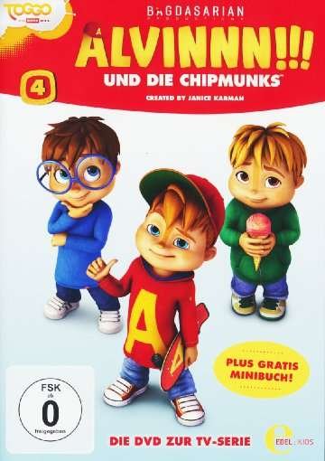 (4)dvd Z.tv-serie-der Familientag - Alvinnn!!! Und Die Chipmunks - Movies - EDELKIDS - 4029759107811 - August 12, 2016