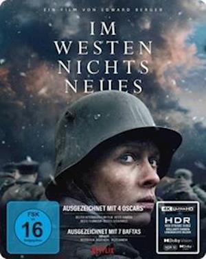 Cover for Im Westen Nichts Neues (2022) (steelbook) (4k Uhd) (Blu-ray)