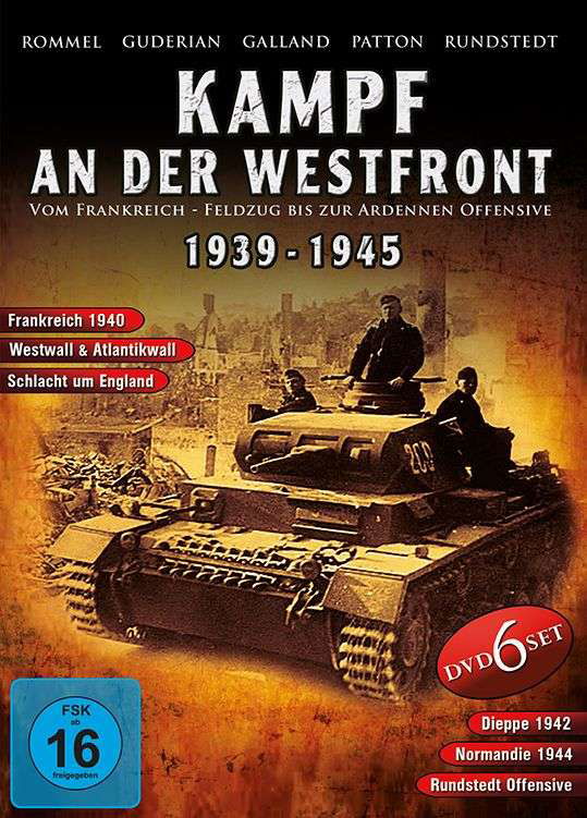 Cover for History Films · Kampf An Der Westfront 1939-45 (6dvds) (Import DE) (DVD-Single) (2018)