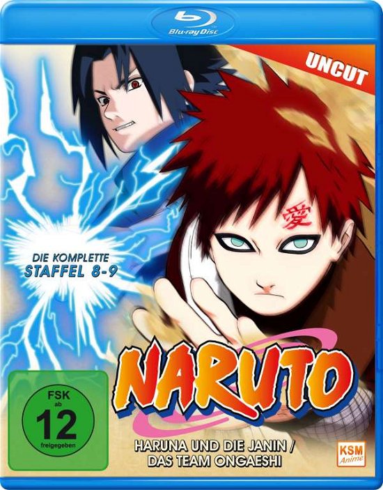 Naruto - Haruna Und Die Janin / Das Team Ongaeshi - Staffel 8 & 9: Folge 184-220 (Blu-Ray) (2015)