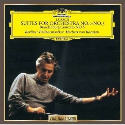 Cover for Karajan / Berliner Philharmoniker · Bach:Orchestral Suites Nos.2 &amp; 3. Brandenburg Concerto No.5 (CD) [Japan Import edition] (2012)