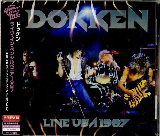 Cover for Dokken · Live USA 1987 (CD) [Japan Import edition] (2021)