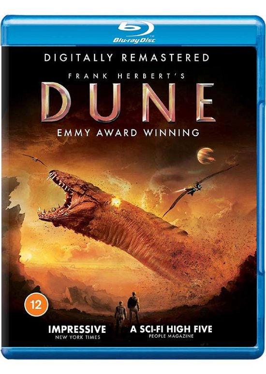 Cover for Frank Herbert's Dune · Dune - The Complete Mini Series (Blu-ray) (2020)