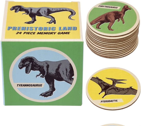 Memory game (24 pieces) - Prehistoric Land -  - Books - REX LONDON - 5027455437811 - June 23, 2023