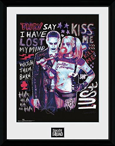 Joker And Harley (Stampa In Cornice 30x40 Cm) - Dc Comics: Suicide Squad - Gadżety - Gb Eye - 5028486353811 - 