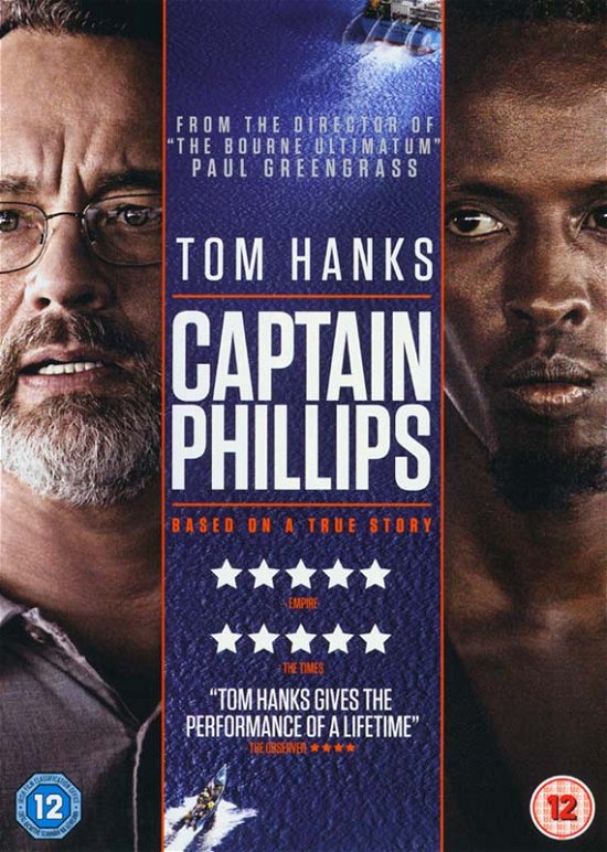 Captain Phillips - Captain Phillips / Captain Phi - Elokuva - Sony Pictures - 5035822892811 - maanantai 5. syyskuuta 2016