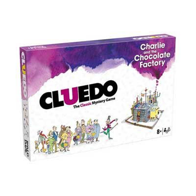 Cover for Cluedo  Charlie and the Chocolate factory  Boardgames · Charlie and the Chocolate Factory Game (Paperback Bog) (2024)