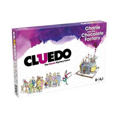 Cover for Cluedo  Charlie and the Chocolate factory  Boardgames · Charlie and the Chocolate Factory Game (Paperback Book) (2024)