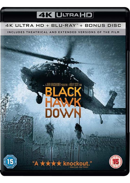 Cover for Black Hawk Down Uhd Bd3 · Black Hawk Down (4K Ultra HD) (2019)