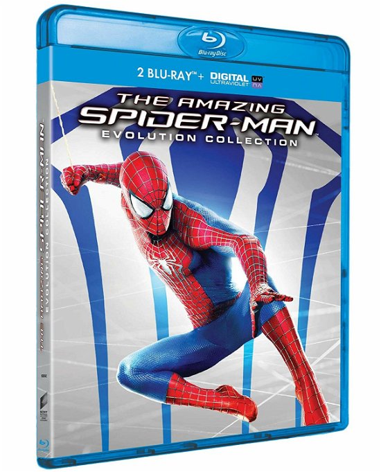 Cover for Chris Cooper,embeth Davidtz,dane Dehaan,sally Field,jamie Foxx,andrew Garfield,paul Giamatti,james Horner,c. Thomas Howell,rhys Ifans,denis Leary,martin Sheen,emma Stone · Amazing Spider-man (The) - Evolution Collection (Blu-ray) (2019)