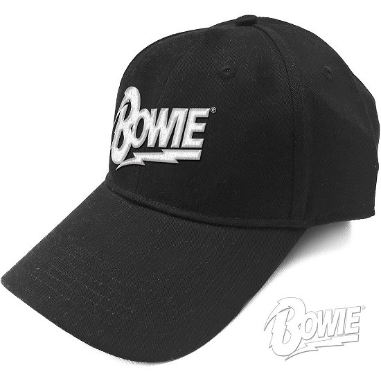 David Bowie Unisex Baseball Cap: Flash Logo - David Bowie - Merchandise - ROCK OFF - 5056170671811 - 