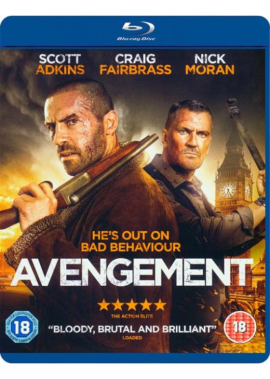 Cover for Avengement Bluray · Avengement (Blu-ray) (2019)