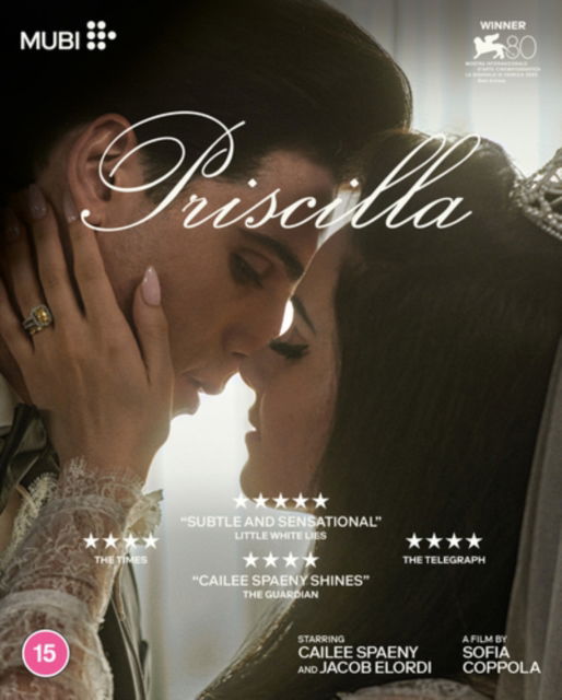 Priscilla - Sofia Coppola - Films - Mubi - 5060696220811 - 8 april 2024