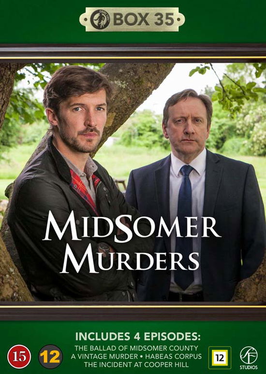 Cover for Midsomer Murders Box 35 (DVD) (2020)