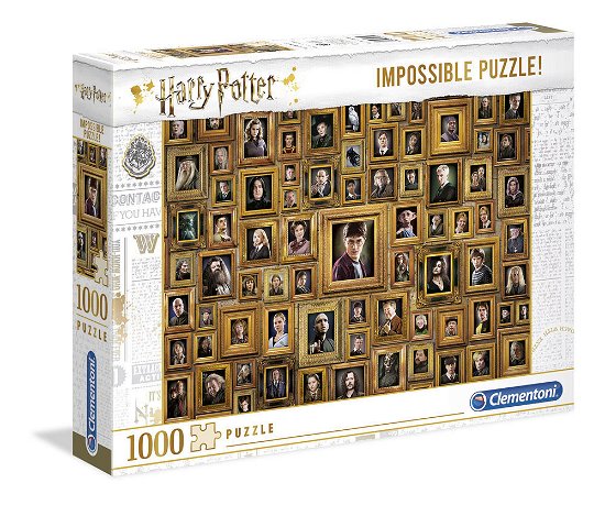 Cover for Clementoni · Puslespil Impossible Harry Potter, 1000 brikker (Pussel) (2023)