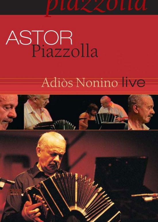 Cover for Astor Piazzolla · Adios Nonino - Live (DVD) (2010)