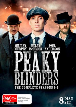 Cover for Peaky Blinders: Seasons 1 - 4 (DVD) (2018)