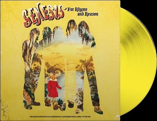 Cover for Genesis · For Rhyme And Reason (Yellow Vinyl) (LP) (2024)
