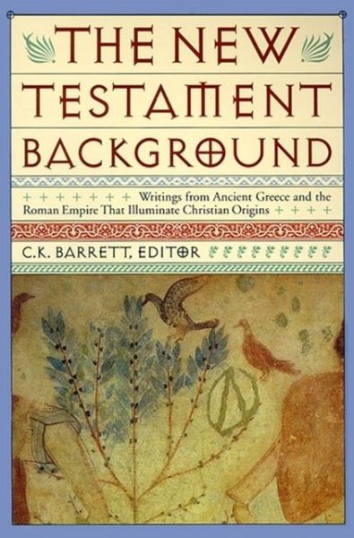 Cover for Barrett · New Testament Background (Paperback Book) [Revised edition] (1995)