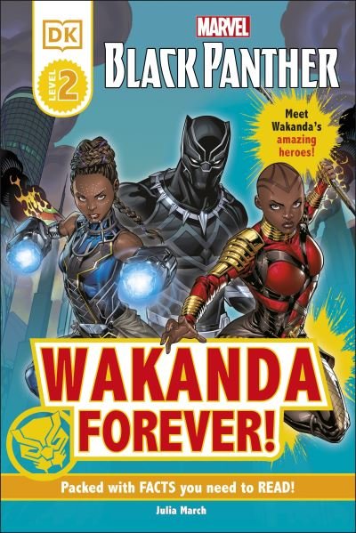Cover for Julia March · Marvel Black Panther Wakanda Forever! - DK Readers Level 2 (Hardcover Book) (2021)