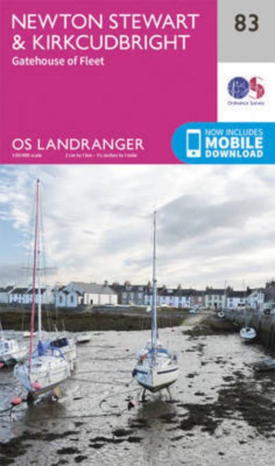 Cover for Ordnance Survey · Newton Stewart &amp; Kirkcudbright, Gatehouse of Fleet - OS Landranger Map (Kort) [February 2016 edition] (2016)