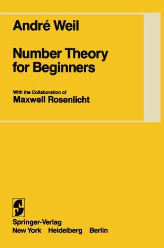 Cover for Andre Weil · Number Theory for Beginners (Taschenbuch) (1979)