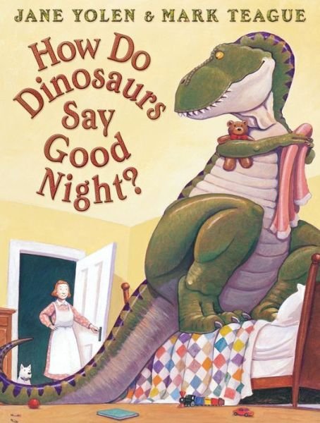 How Do Dinosaurs Say Good Night? - Jane Yolen - Bøker - Blue Sky Press - 9780590316811 - 1. mars 2000