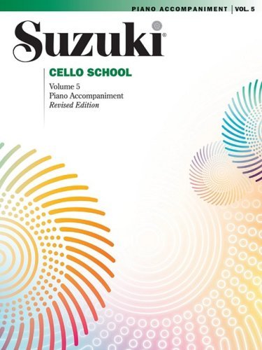 Cover for Alfred Publishing Staff · Suzuki cello pi acc  5 rev. (Bok) [Revised edition] (2003)