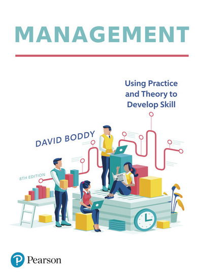 Cover for David Boddy · Management: Using practice and theory to develop skill (Paperback Bog) (2019)