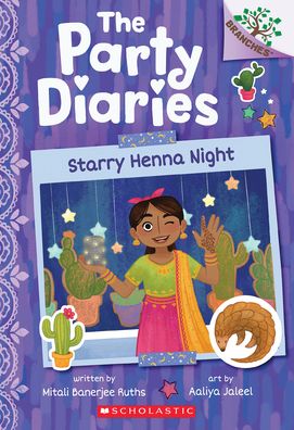 Cover for Mitali Banerjee Ruths · Starry Henna Night: A Branches Book (The Party Diaries #2) - The Party Diaries (Pocketbok) (2023)