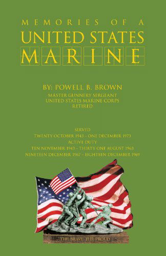 Cover for Powell B. Brown · Memories of a United States Marine (Paperback Bog) (2011)