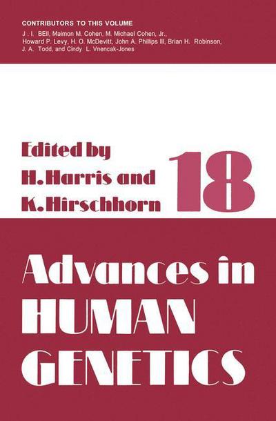 Cover for Harry Harris · Advances in Human Genetics: Volume 18 - Advances in Human Genetics (Pocketbok) [Softcover reprint of the original 1st ed. 1989 edition] (2011)