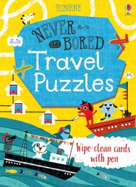 Travel Puzzles - Never Get Bored Cards - Lucy Bowman - Books - Usborne Publishing Ltd - 9781474952811 - July 11, 2019